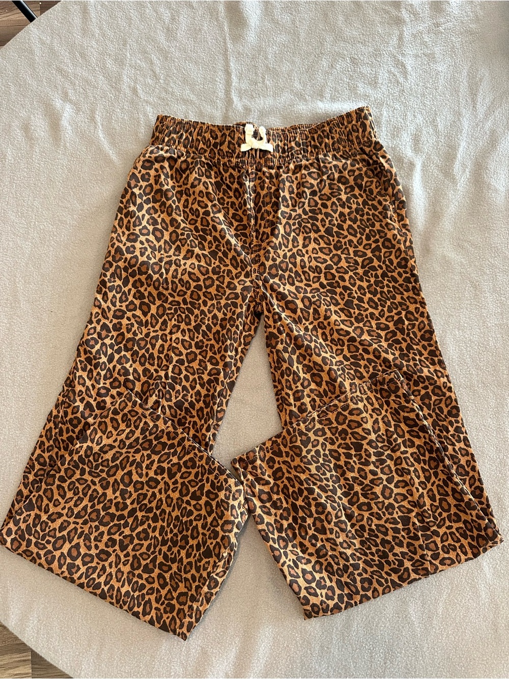 Old Navy Leopard Print Kids Pants - Brown/Black